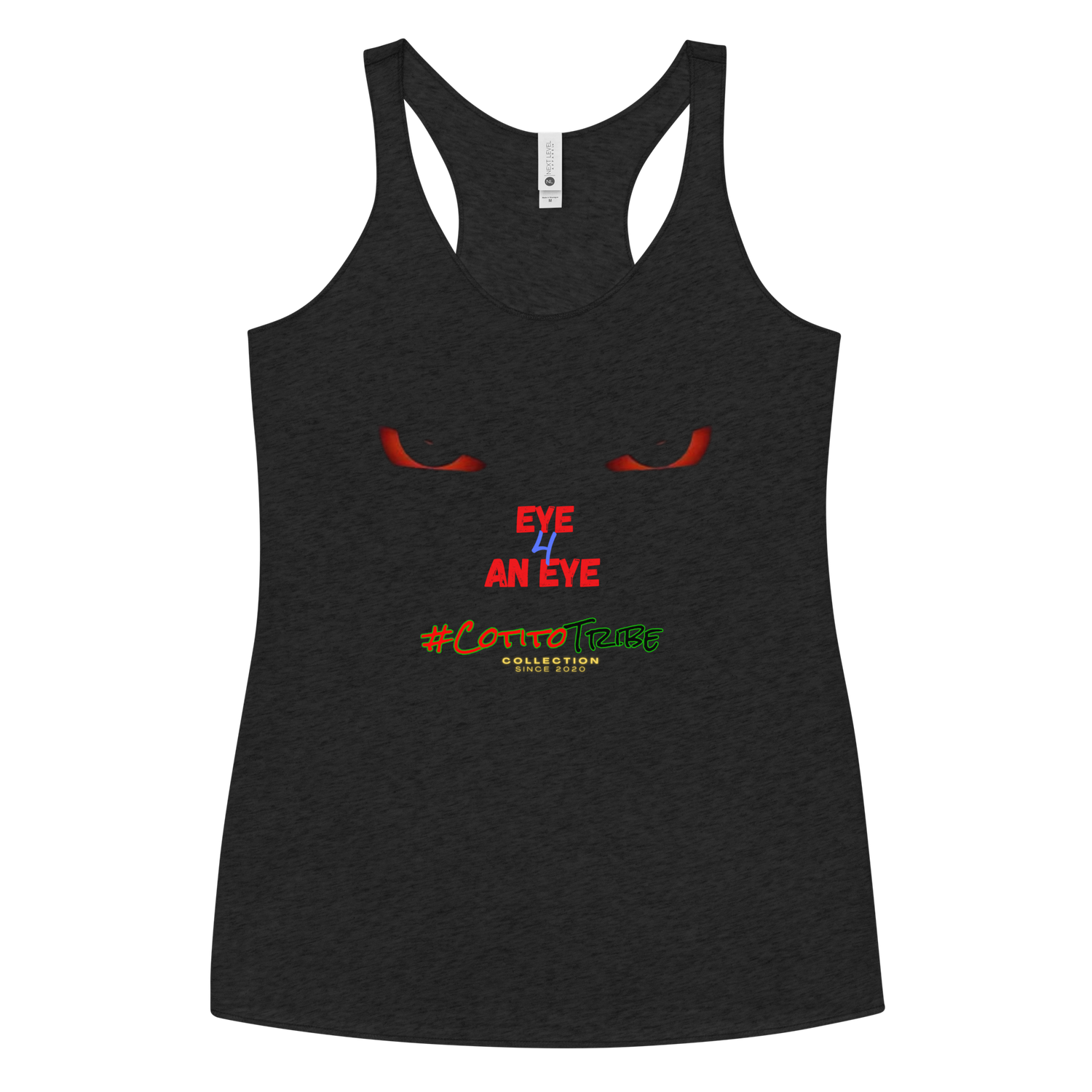 #CotitoTribe Collection Eye 4 An Eye Women&#39;s Racerback Tank