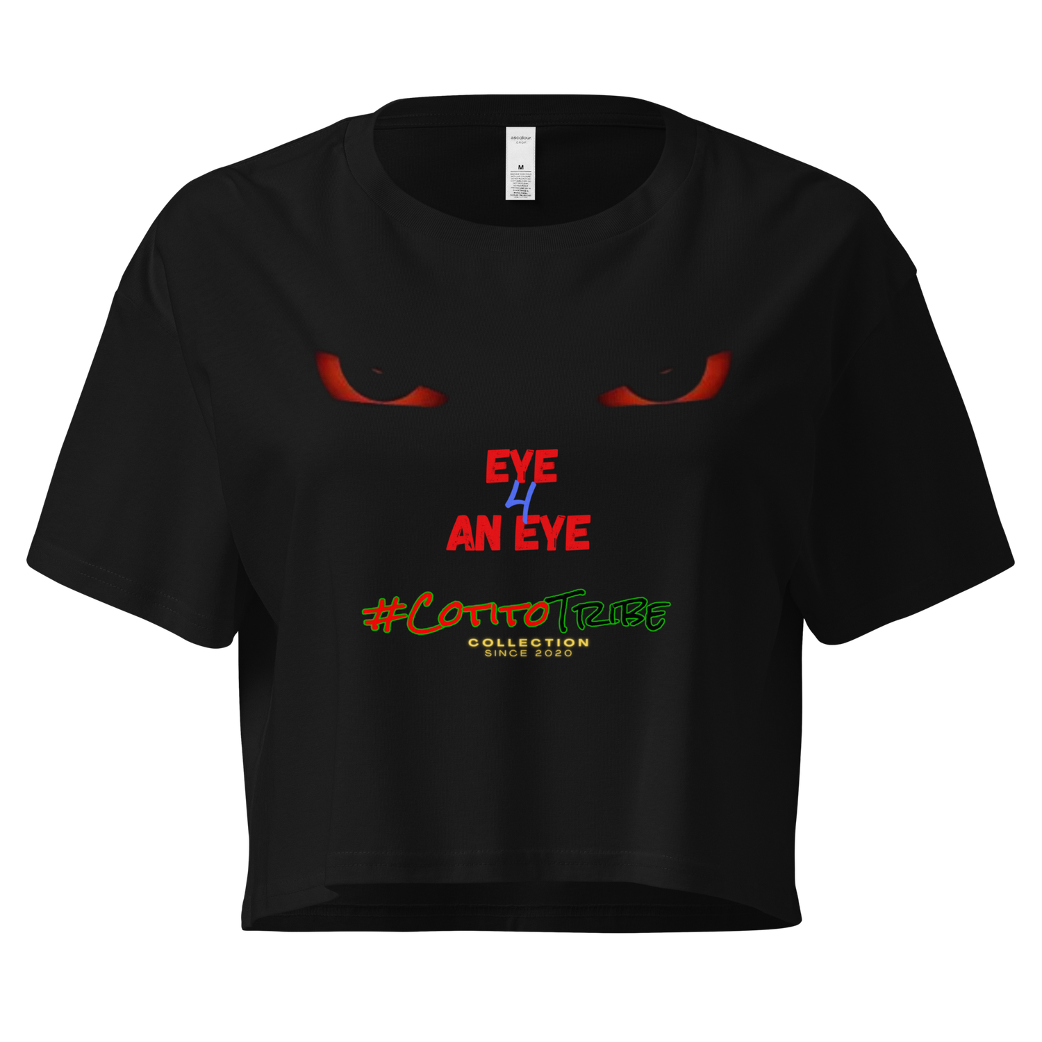 #CotitoTribe Collection Eye 4 An Eye Women’s Crop Top