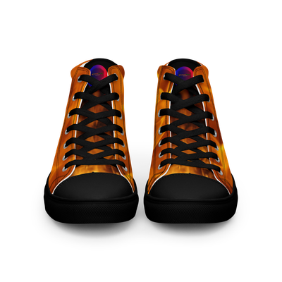 #CotitoTribe Collection On Fire Men’s High Top Sneakers