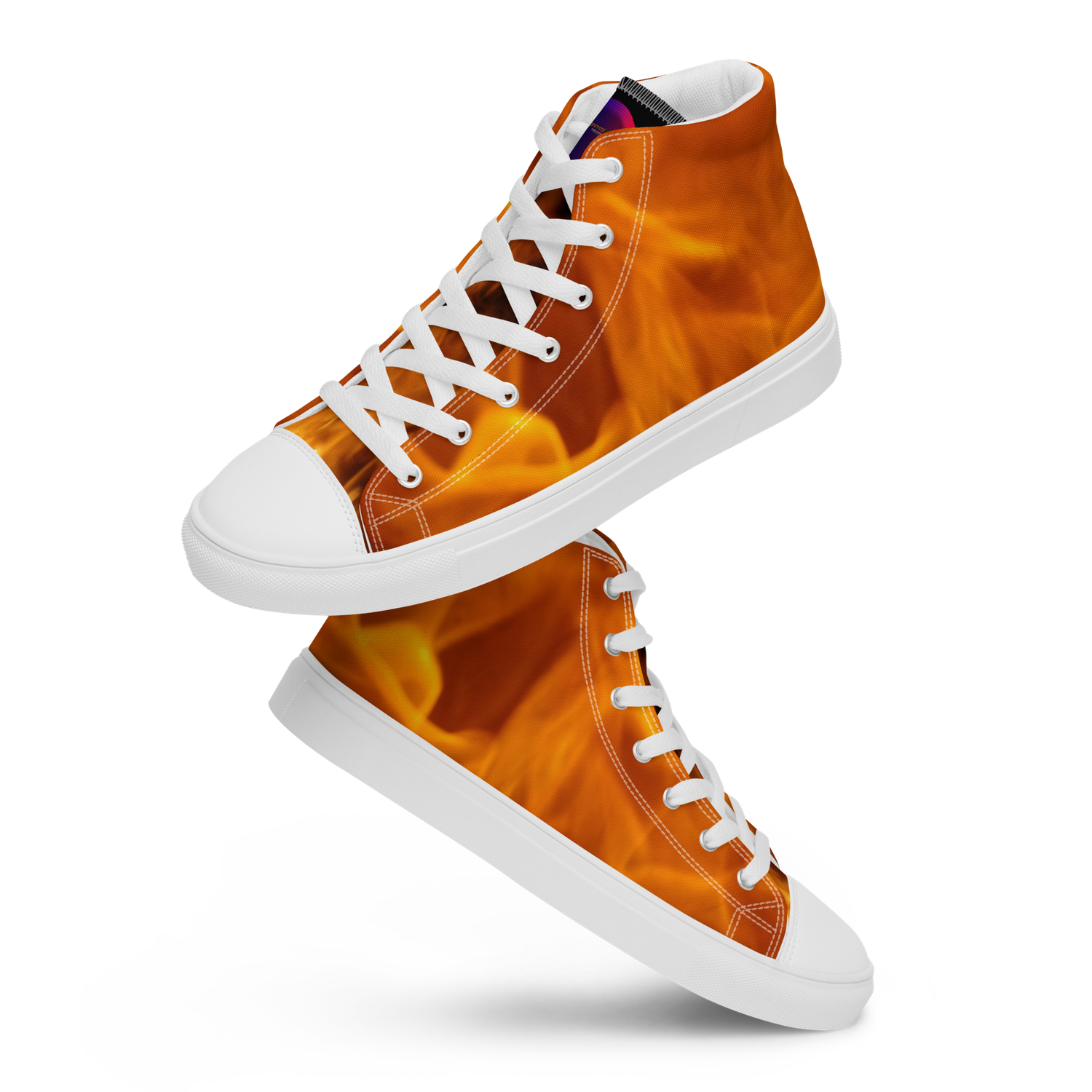 #CotitoTribe Collection On Fire Women’s High Top Sneakers