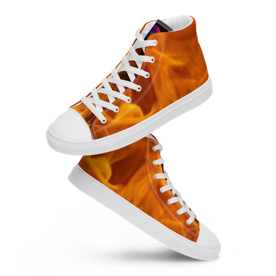 #CotitoTribe Collection On Fire Women’s High Top Sneakers