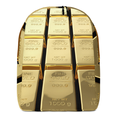 #CotitoTribe Collection Golden Traveler Minimalist Backpack