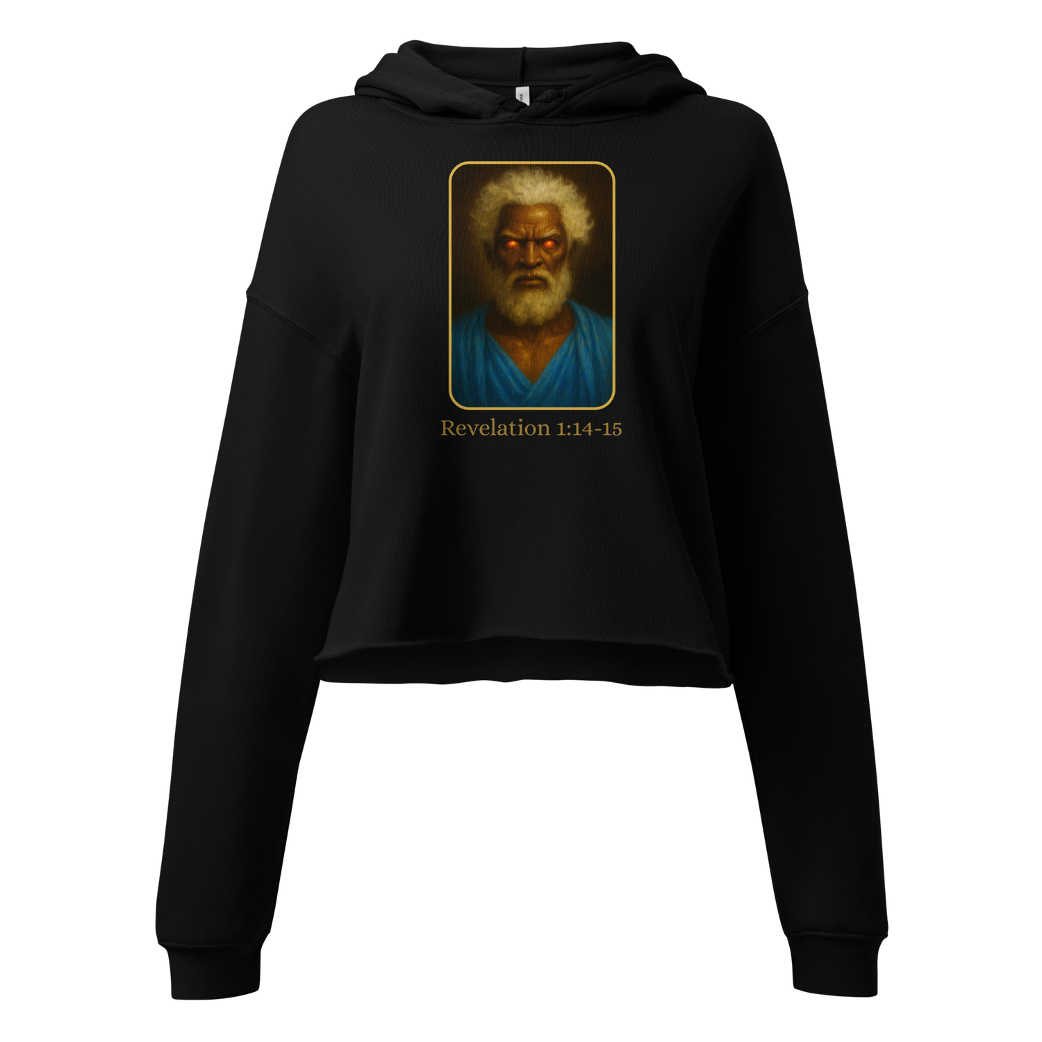 #CotitoTribe Collection Burned Brass Crop Hoodie