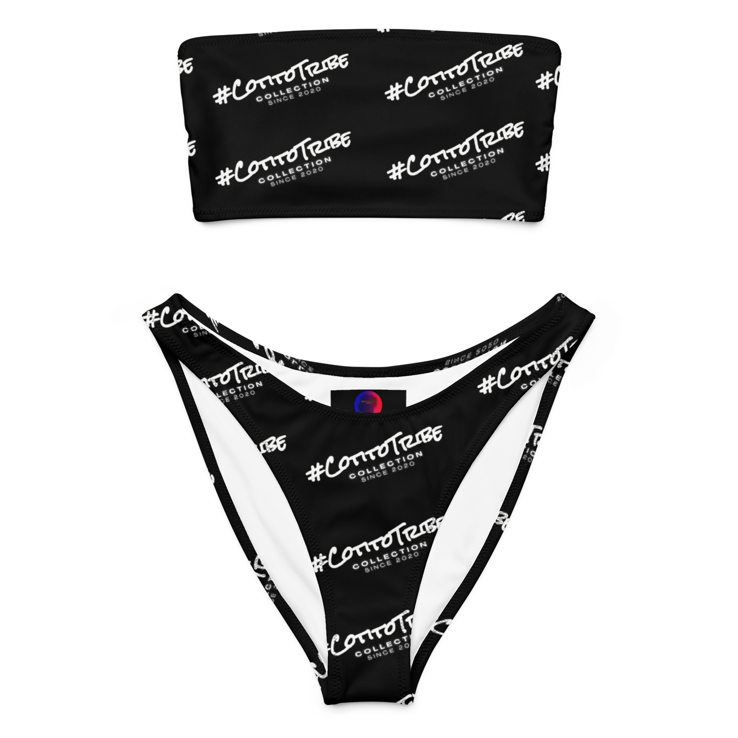 #CotitoTribe Collection Limited Recycled bandeau bikini