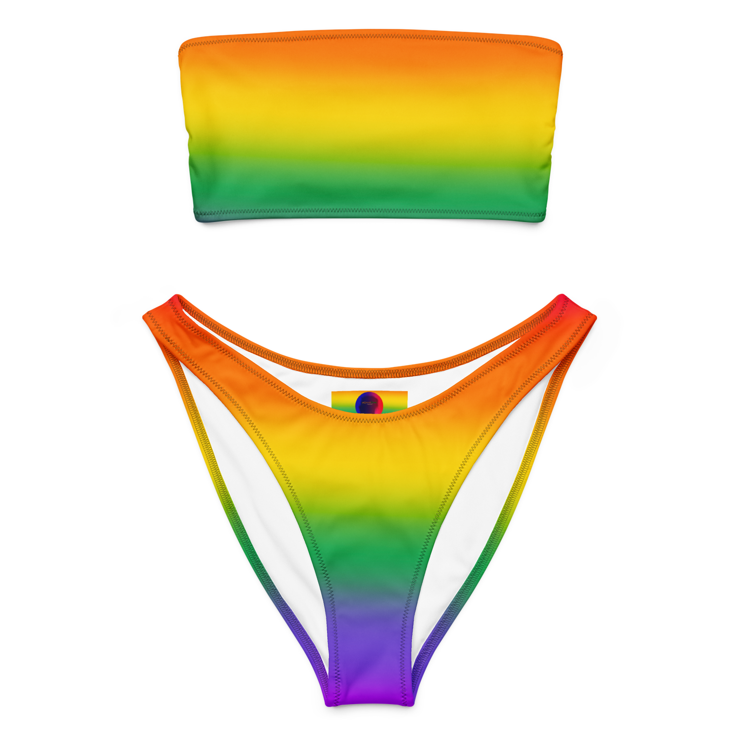 #CotitoTribe Collection Promise Recycled Bandeau Bikini