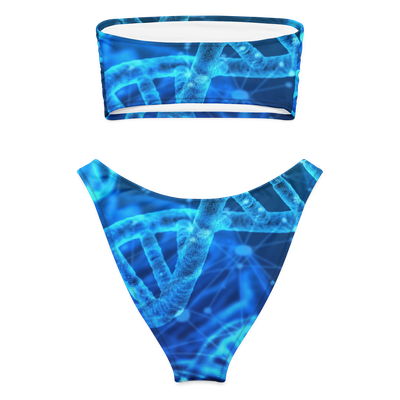 #CotitoTribe Collection DNA Recycled Bandeau Bikini