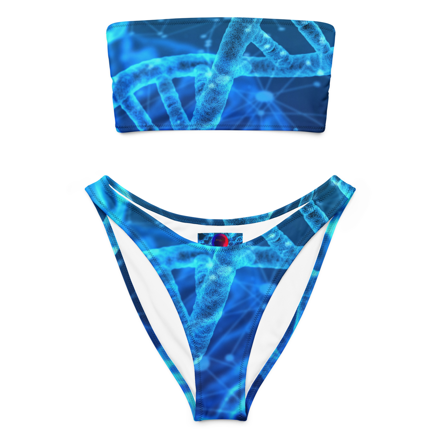 #CotitoTribe Collection DNA Recycled Bandeau Bikini