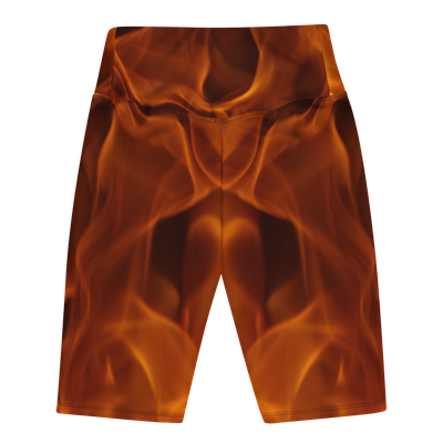 #CotitoTribe Collection On Fire Biker Shorts