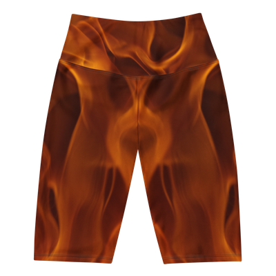 #CotitoTribe Collection On Fire Biker Shorts