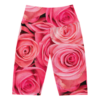 #CotitoTribe Collection Rosé Bloom Biker Shorts
