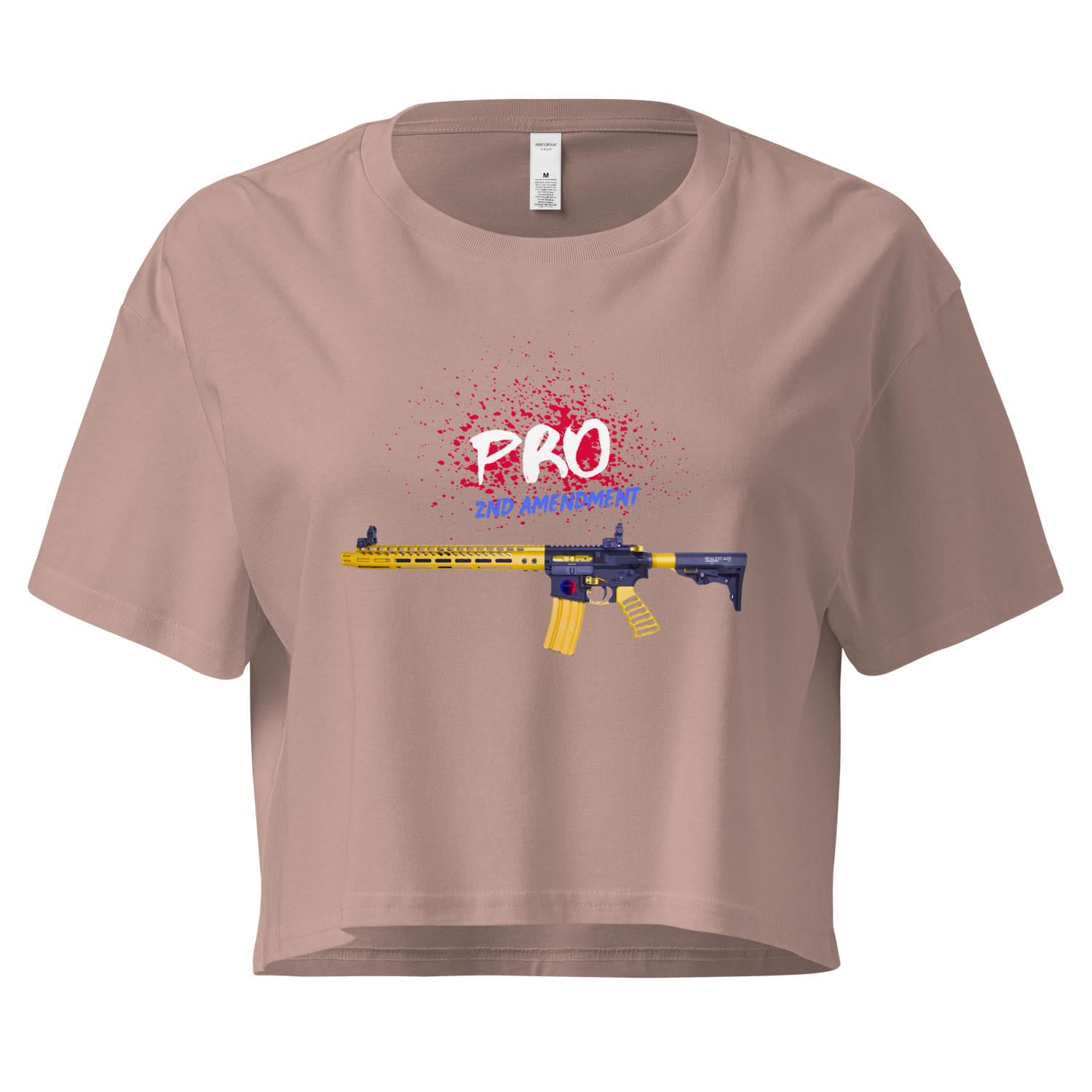 #CotitoTribe Collection 2nd Amendment Women’s Crop Top