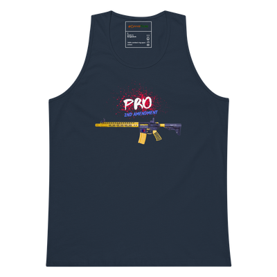 #CotitoTribe Collection 2nd Amendment Men&#39;s Premiun Organic Cotton Tank Top