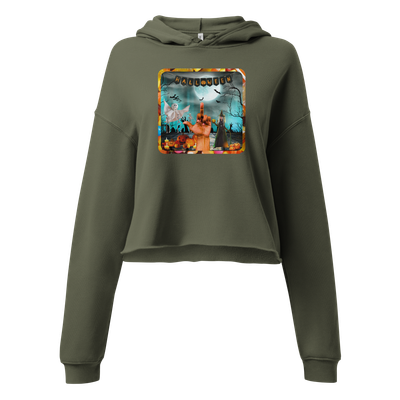#CotitoTribe Collection Halloween Tradition Cropped Hoodie