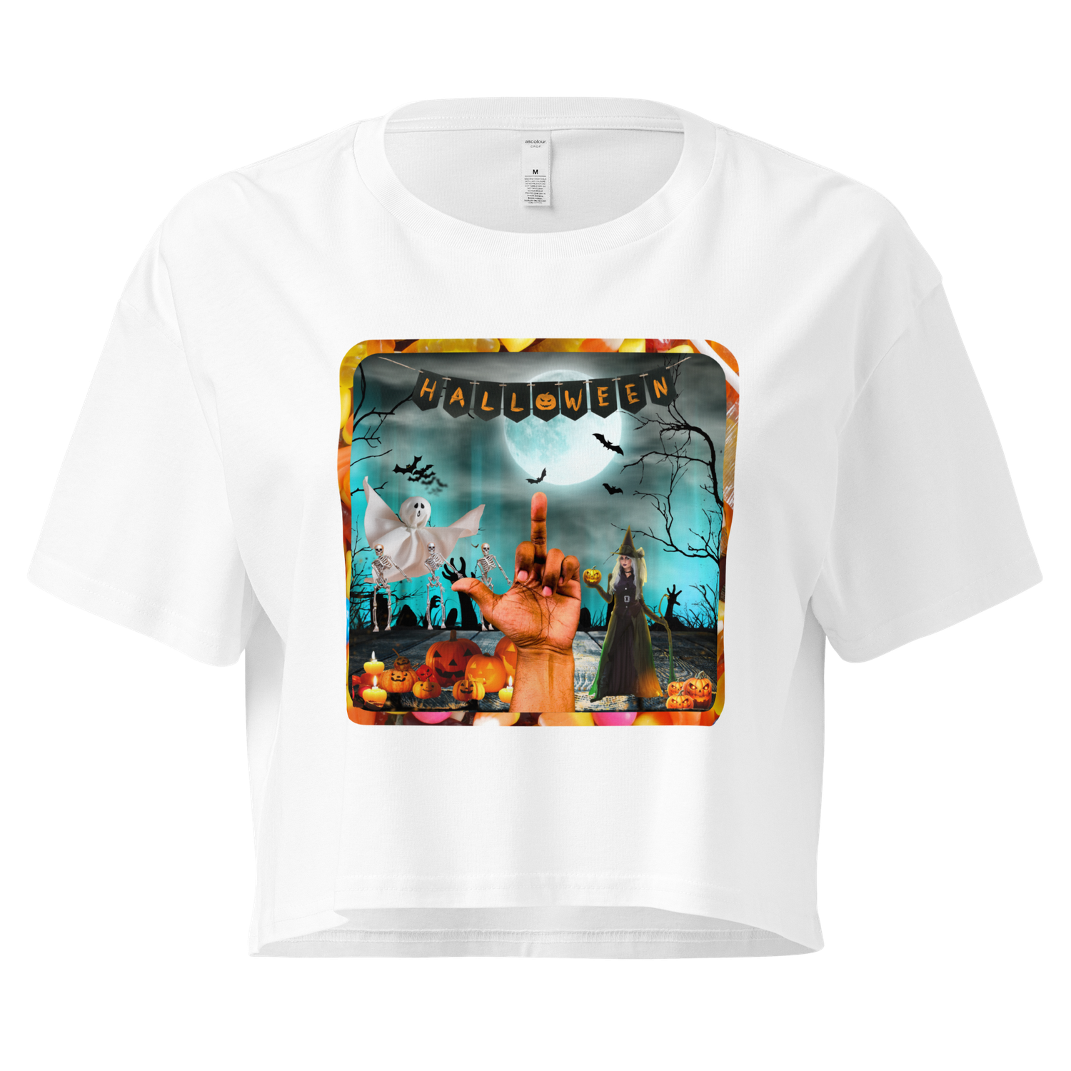 #CotitoTribe Collection Halloween Tradition Women’s Crop Top