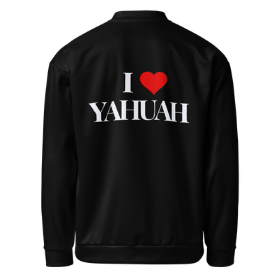 #CotitoTribe Collection I ❤️ YAHUAH Unisex Bomber Jacket
