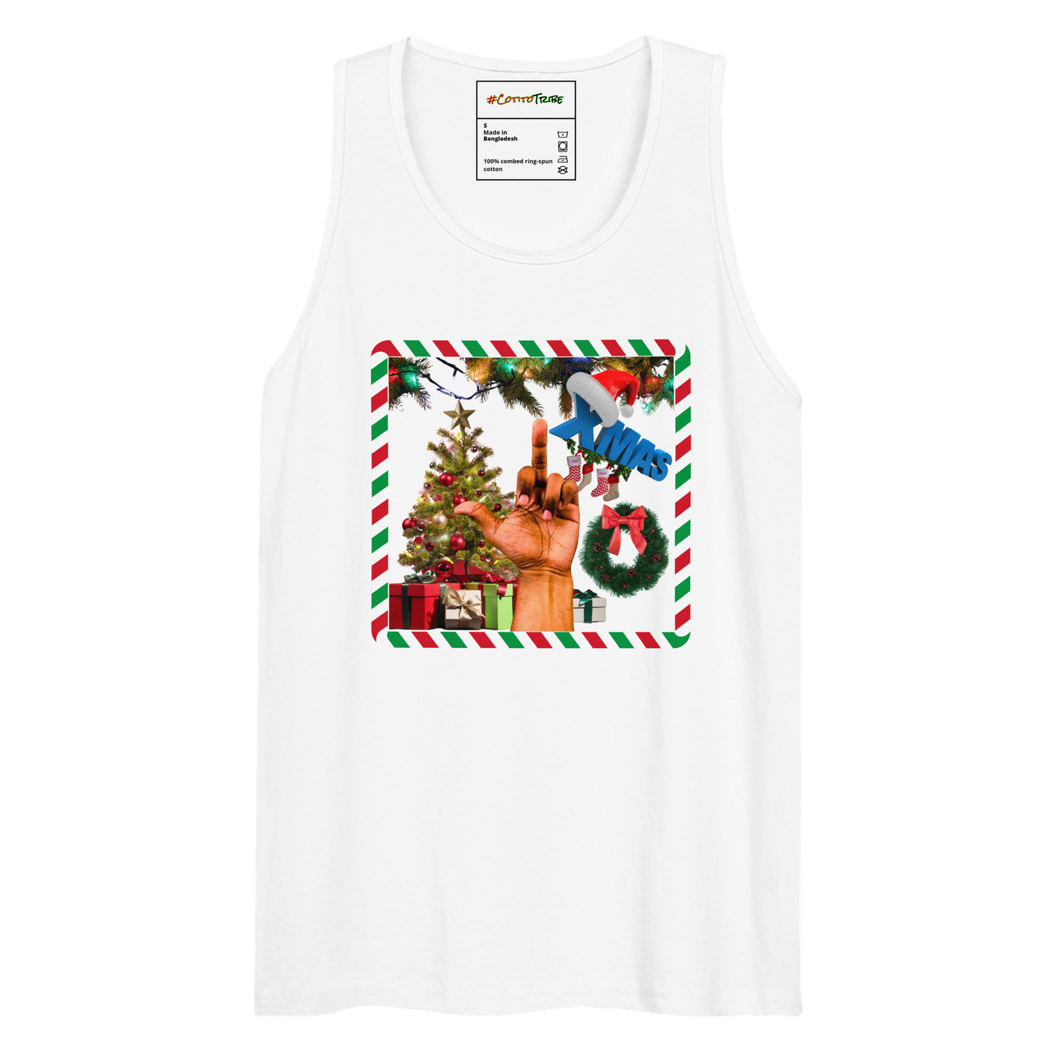 #CotitoTribe Collection Xmass Tradition Men&#39;s Premium Tank Top