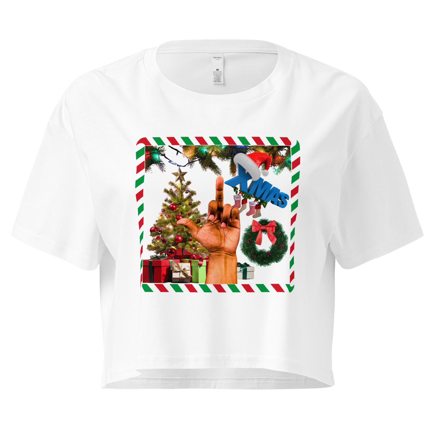 #CotitoTribe Collection Xmass Tradition Women’s Crop Top
