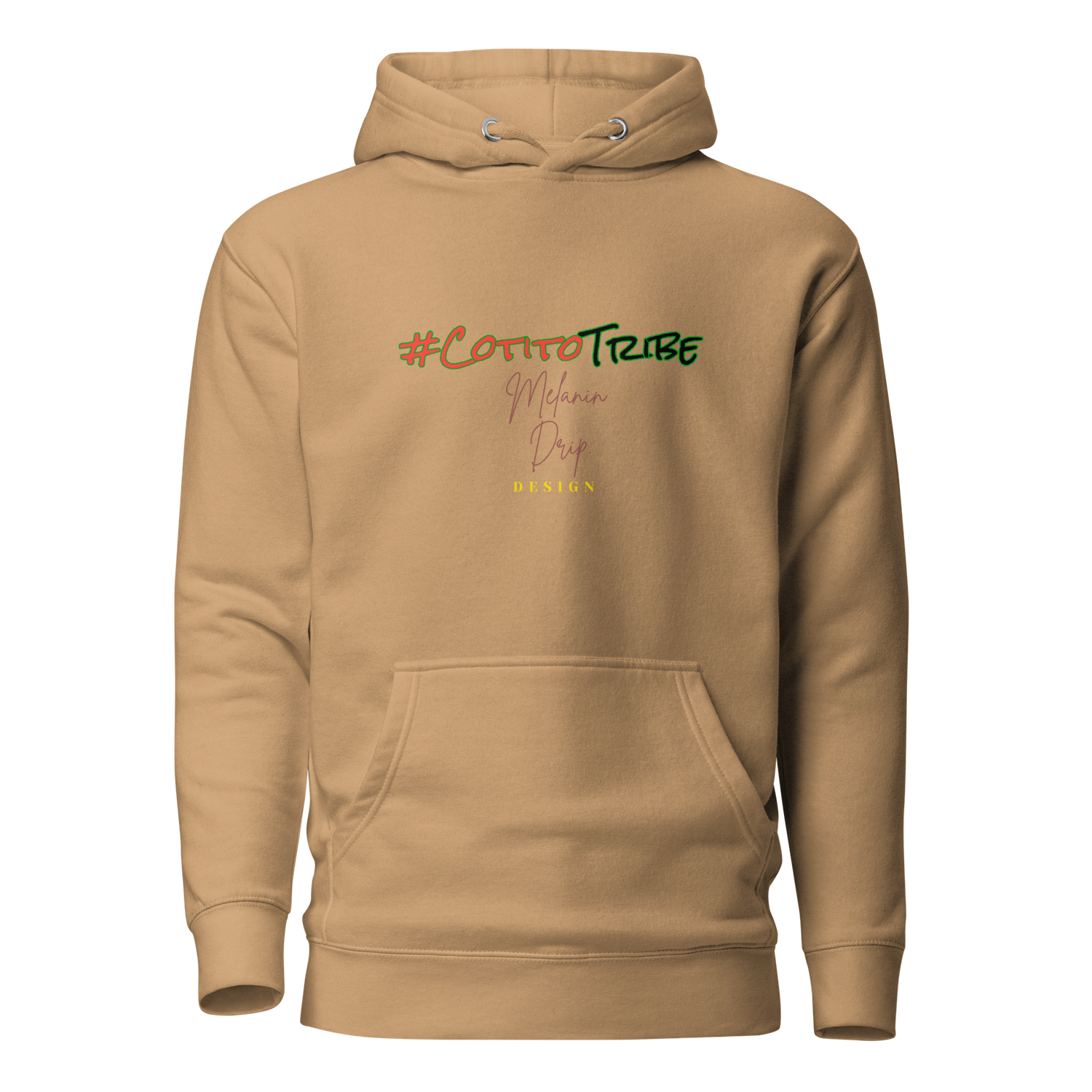 #CotitoTribe Collection Melanin Drip Signature Unisex Hoodie