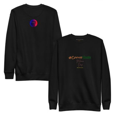#CotitoTribe Collection Melanin Drip Signature Unisex Premium Sweatshirt