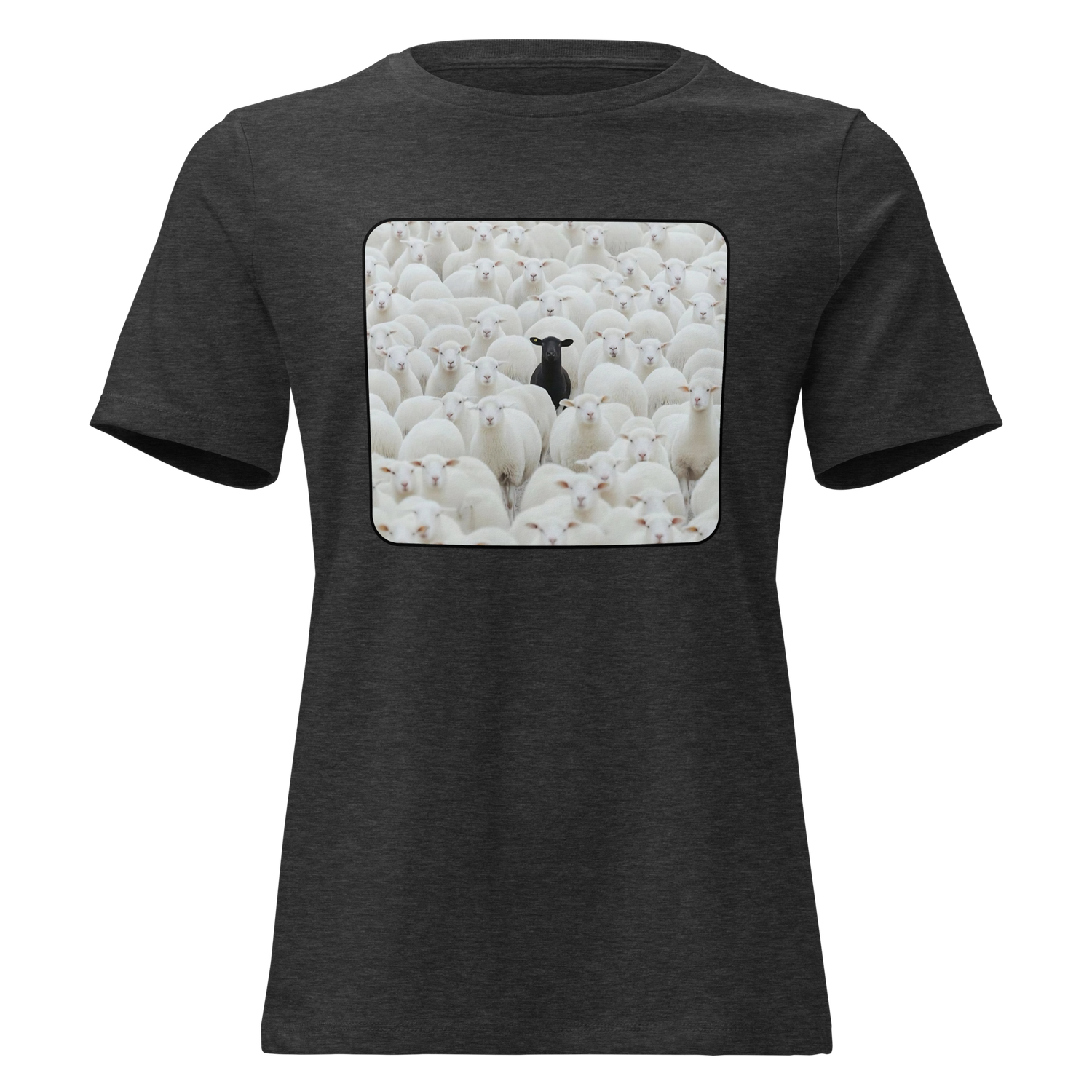 #CotitoTribe Collection Black Sheep Women's Relaxed T-Shirt