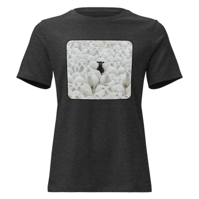 #CotitoTribe Collection Black Sheep Women's Relaxed T-Shirt