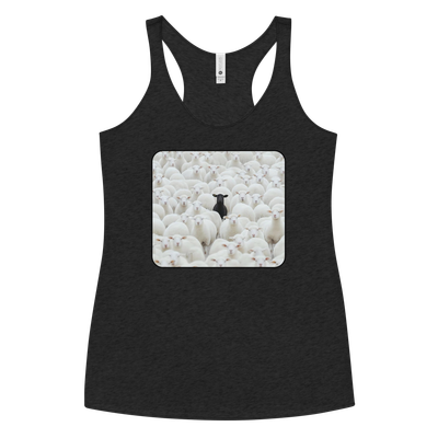 #CotitoTribe Collection Black Sheep Women's Racerback Tank