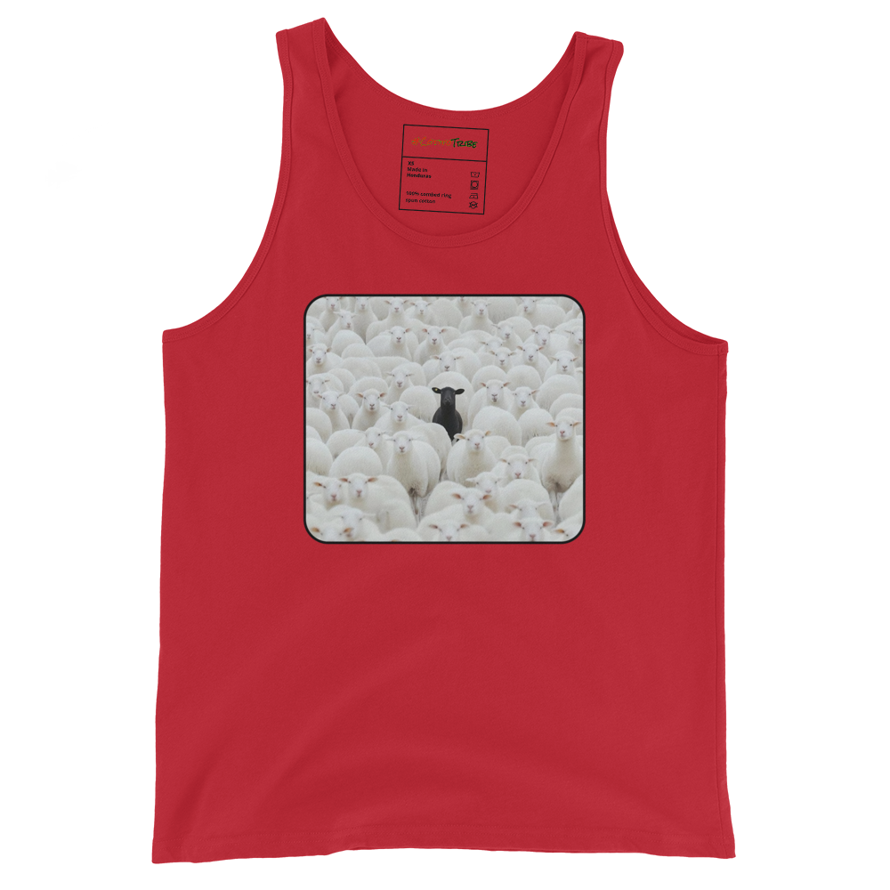 #CotitoTribe Collection Black Sheep Men's Organic Cotton Tank Top