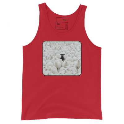 #CotitoTribe Collection Black Sheep Men's Organic Cotton Tank Top