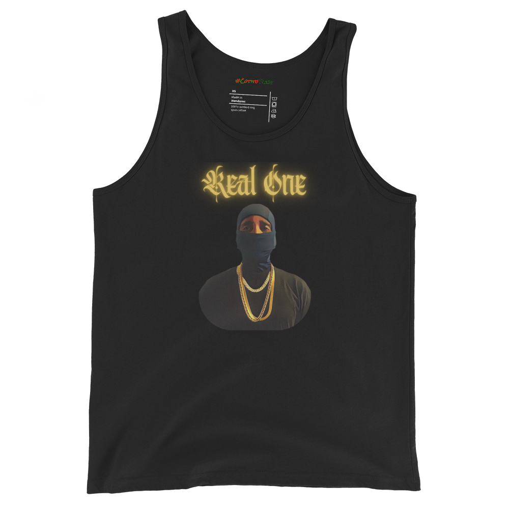 #CotitoTribe Collection Real One Men's Organic Cotton Tank Top