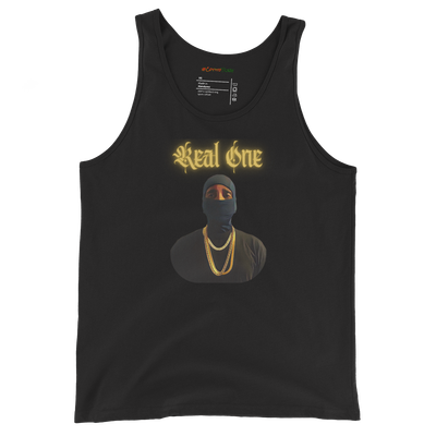 #CotitoTribe Collection Real One Men's Organic Cotton Tank Top