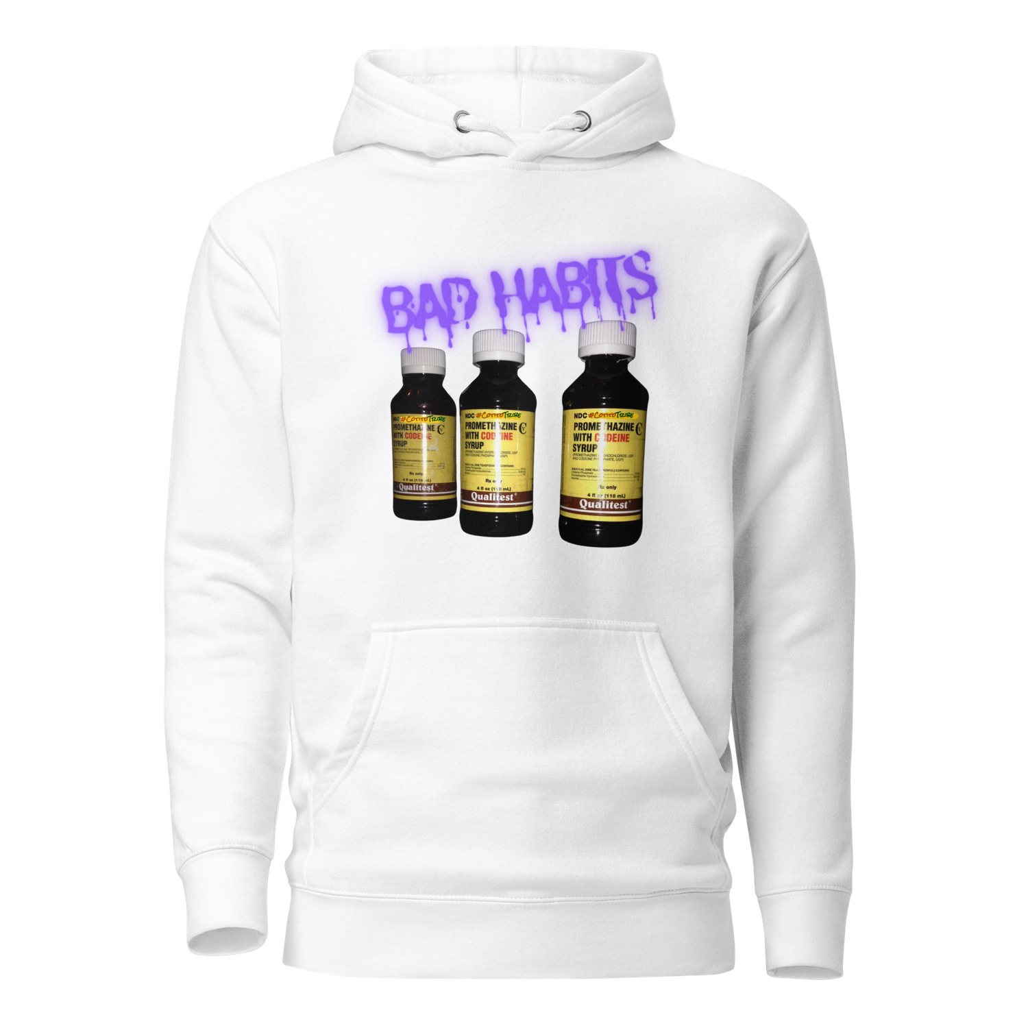 #CotitoTribe Collection Bad Habits Unisex Hoodie