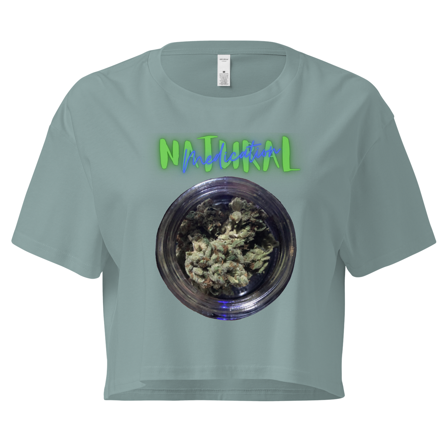 #CotitoTribe Collection Natural Medication Women’s Crop Top