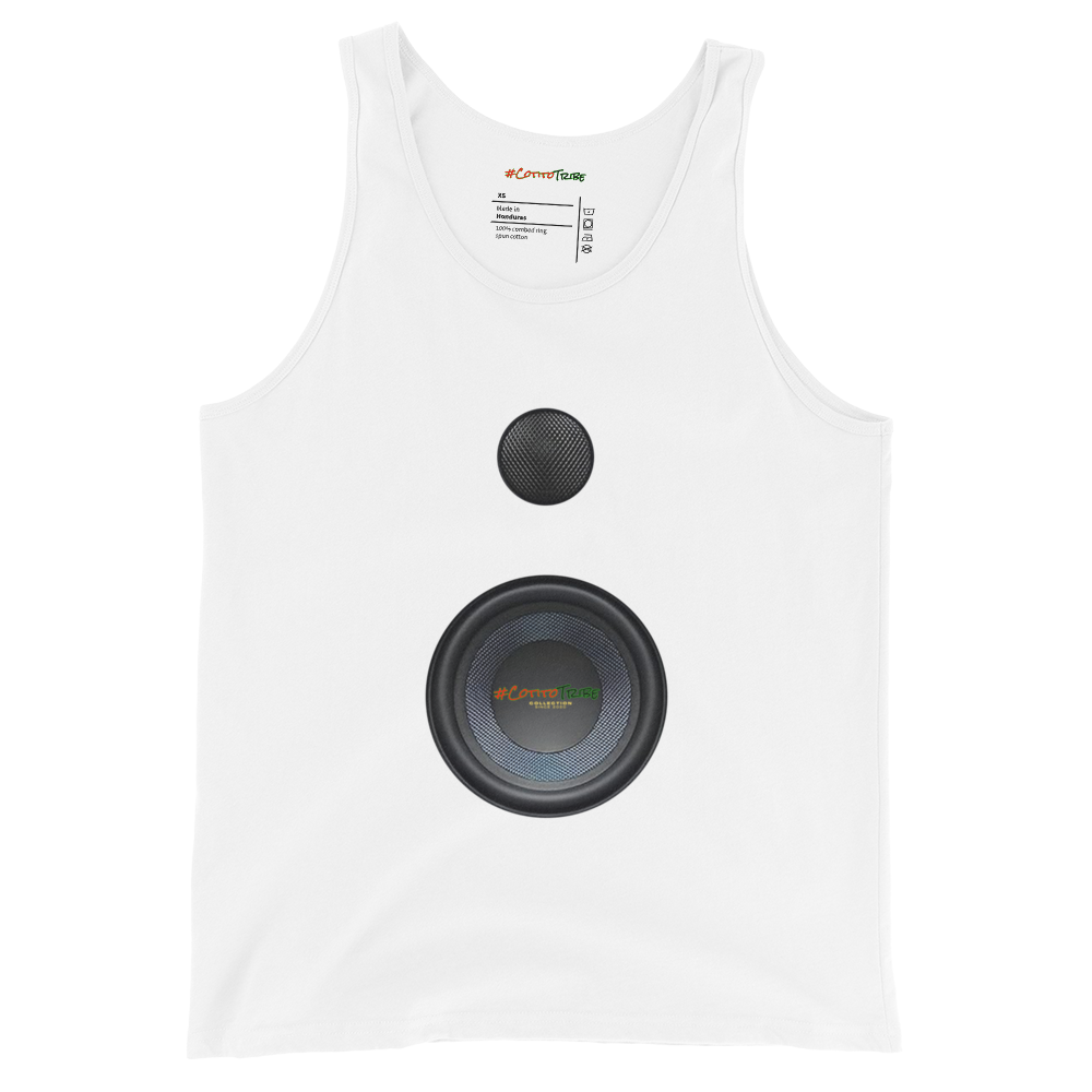 #CotitoTribe Collection Speakerman Men's Organic Cotton Tank Top