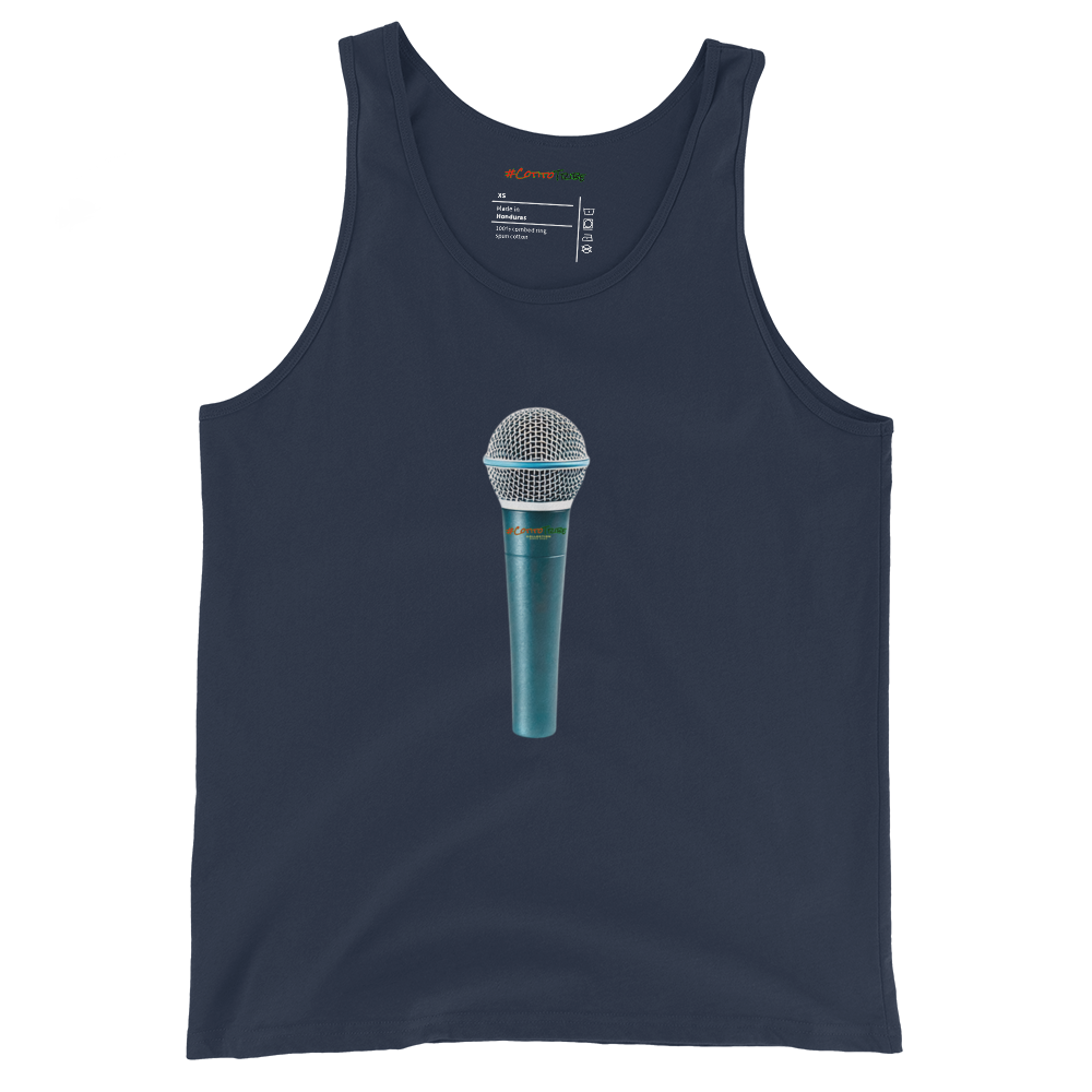 #CotitoTribe Collection Mic Check 1-2 Men's Organic Cotton Tank Top