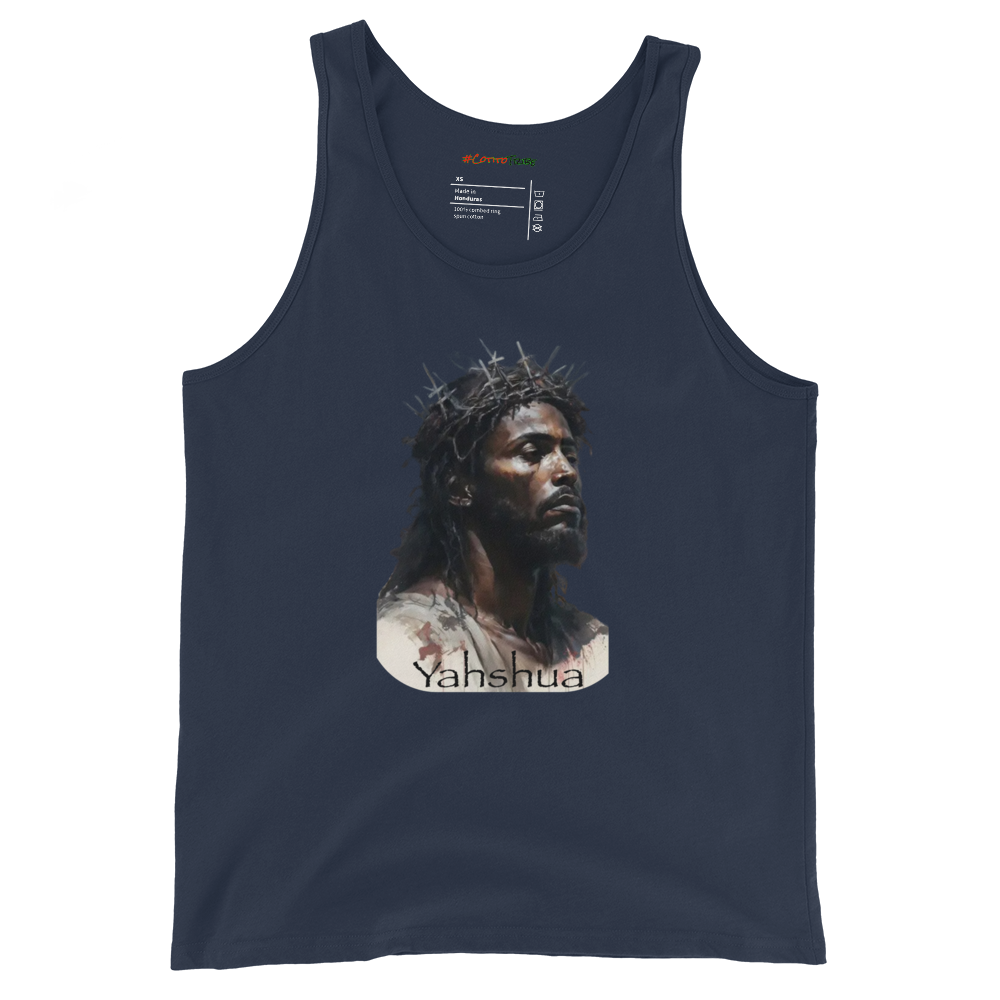 #CotitoTribe Collection Yahshua Men's Organic Cotton Tank Top