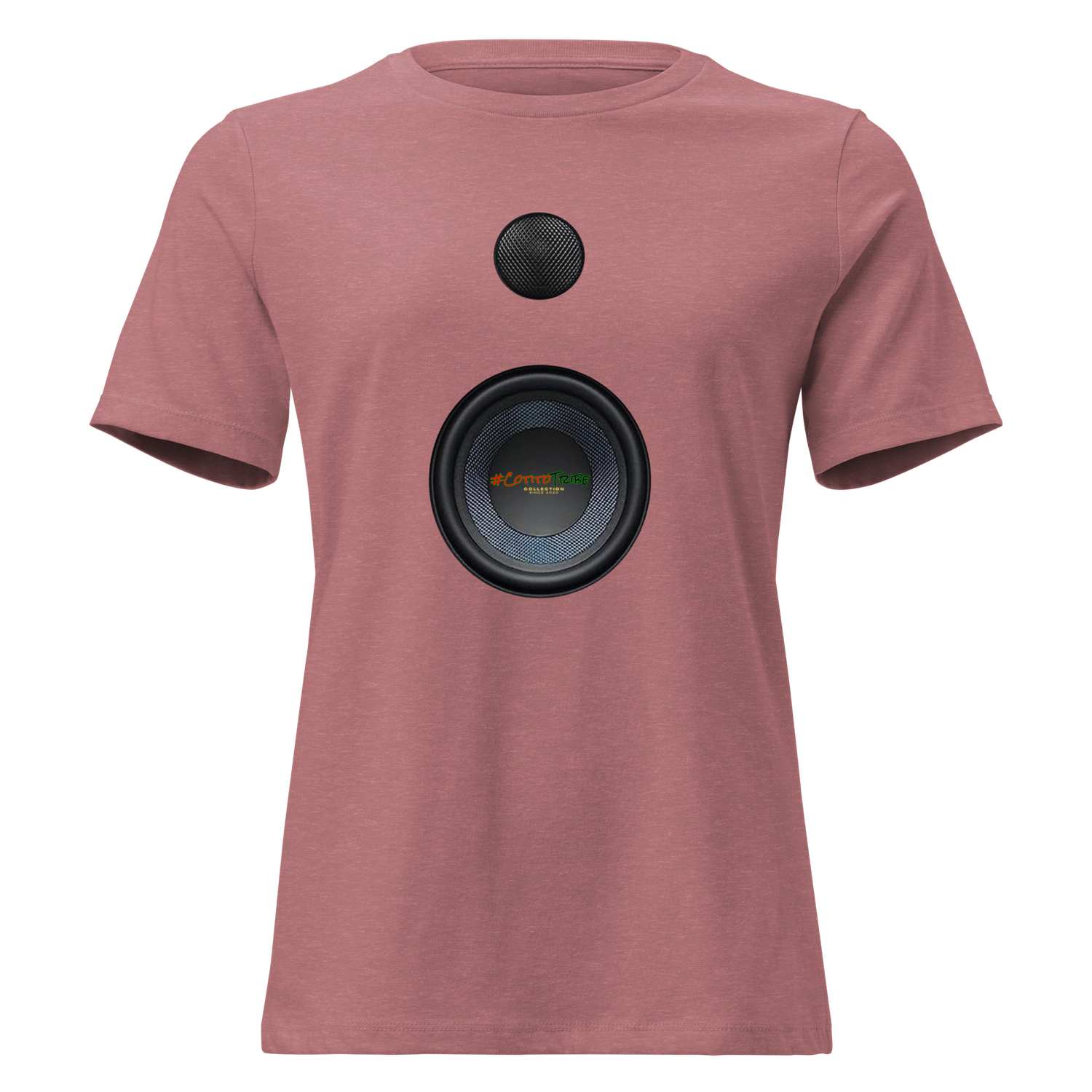 #CotitoTribe Collection Speaker-Woman Women's Relaxed T-Shirt