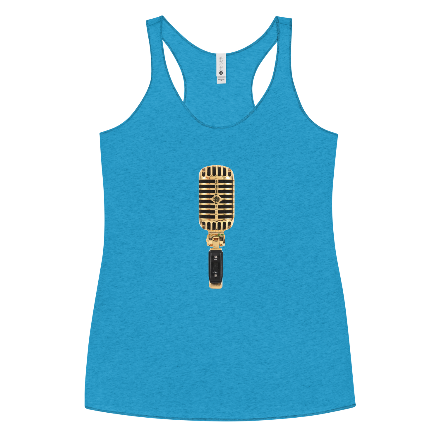 #CotitoTribe Collection Golden Era Mic Women's Racerback Tank