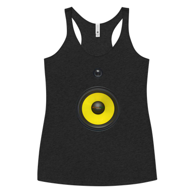 #CotitoTribe Collection Speaker-Woman II Women's Racerback Tank