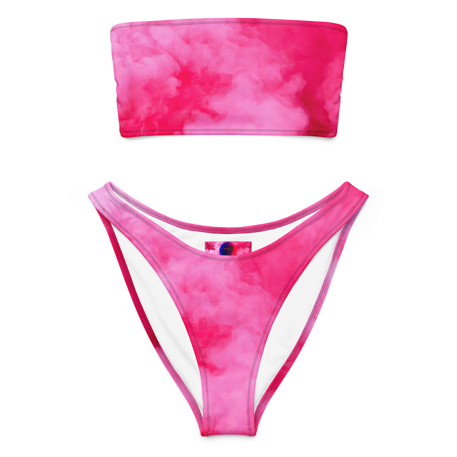 #CotitoTribe Collection Clout 9 Recycled Bandeau Bikini