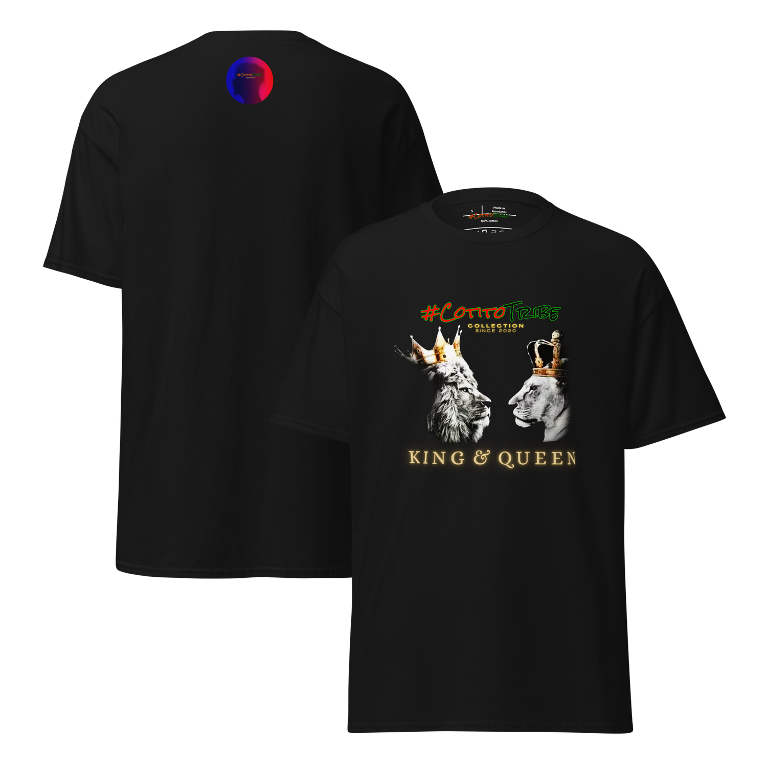 #CotitoTribe Collection King &amp; Queen Organic Cotton T-Shirt