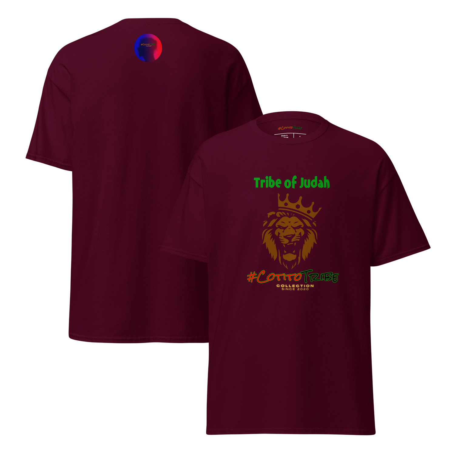 #CotitoTribe Collection Tribe of Judah Unisex Organic Cotton T-Shirt