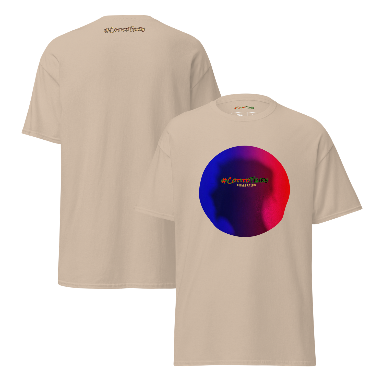 #CotitoTribe Collection Vintage Signature Logo Unisex Organic Cotton T-Shirt