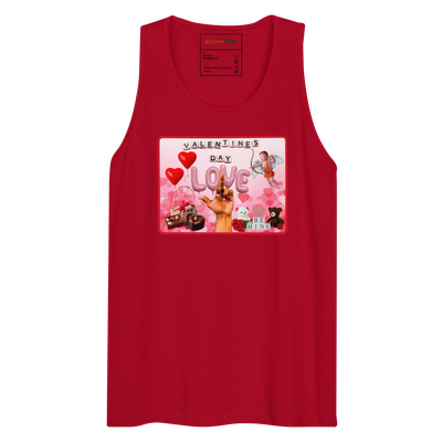 #CotitoTribe Collection Valentines Tradition Men’s Premium Tank Top