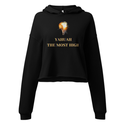 #CotitoTribe Collection The Most High Cropped Hoodie