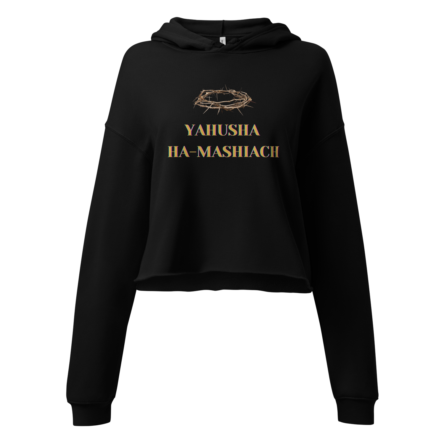 #CotitoTribe Collection Ha-Mashiach Cropped Hoodie