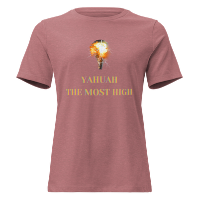 #CotitoTribe Collection The Most High Women’s Relaxed T-Shirt