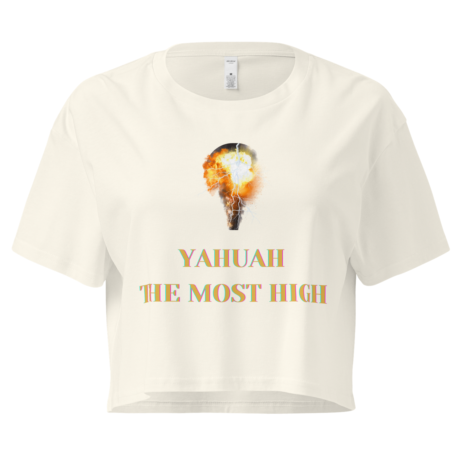 #CotitoTribe Collection The Most High Women’s Crop Top