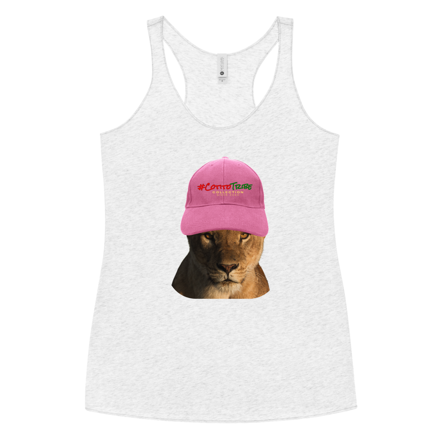 #CotitoTribe Collection Tribe Queen Women's Racerback Tank