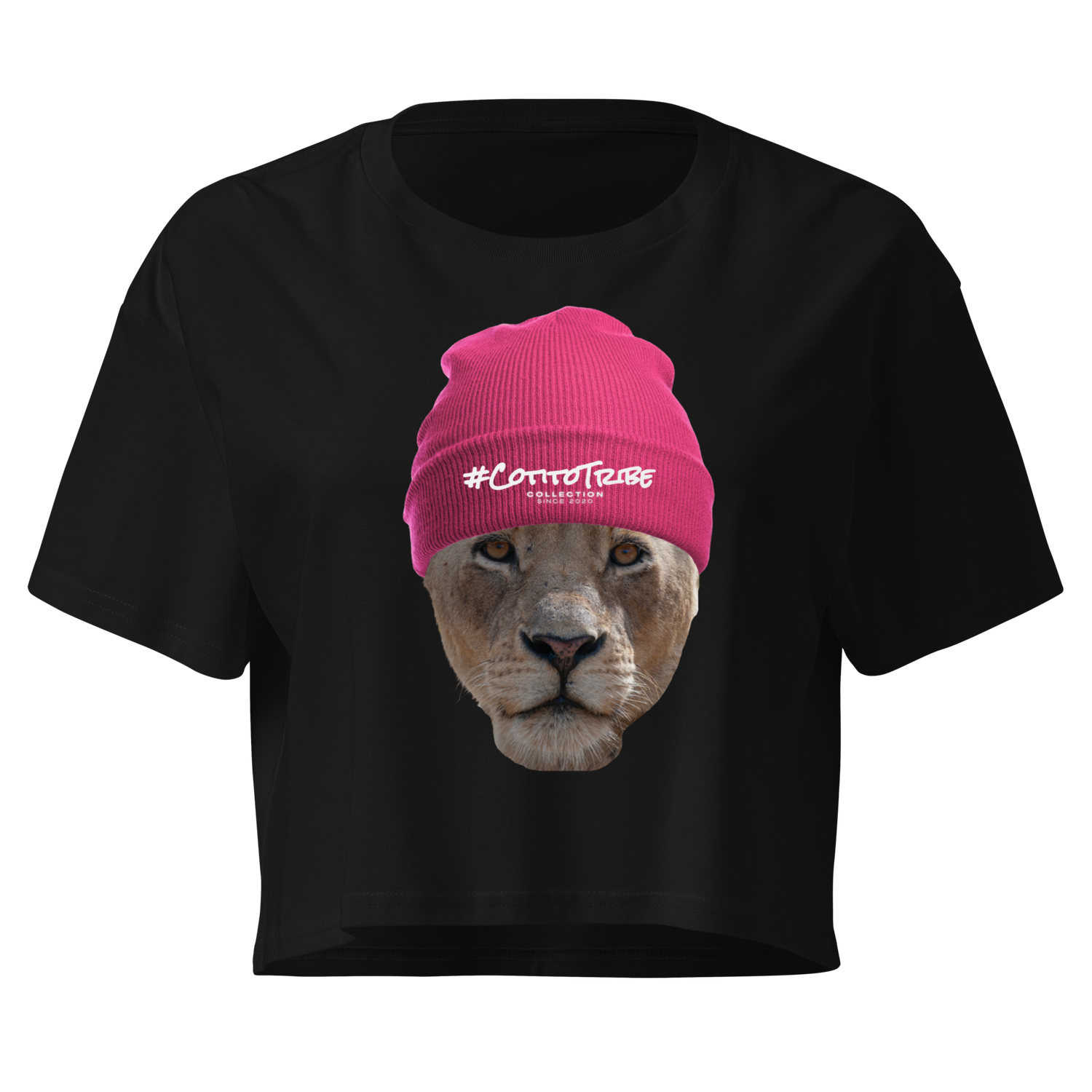 #CotitoTribe Collection Queen legacy Women’s Crop Top