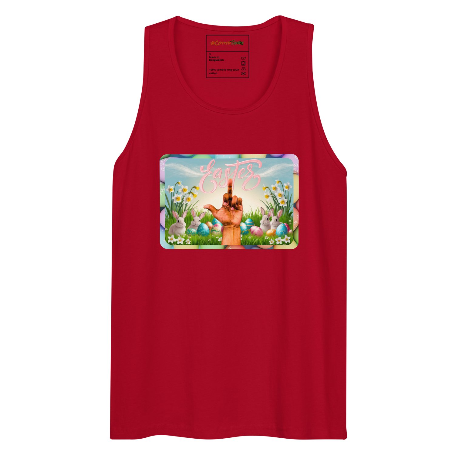 #Cotitotribe Collection  Easter Tradition Men's Premium Tank Top
